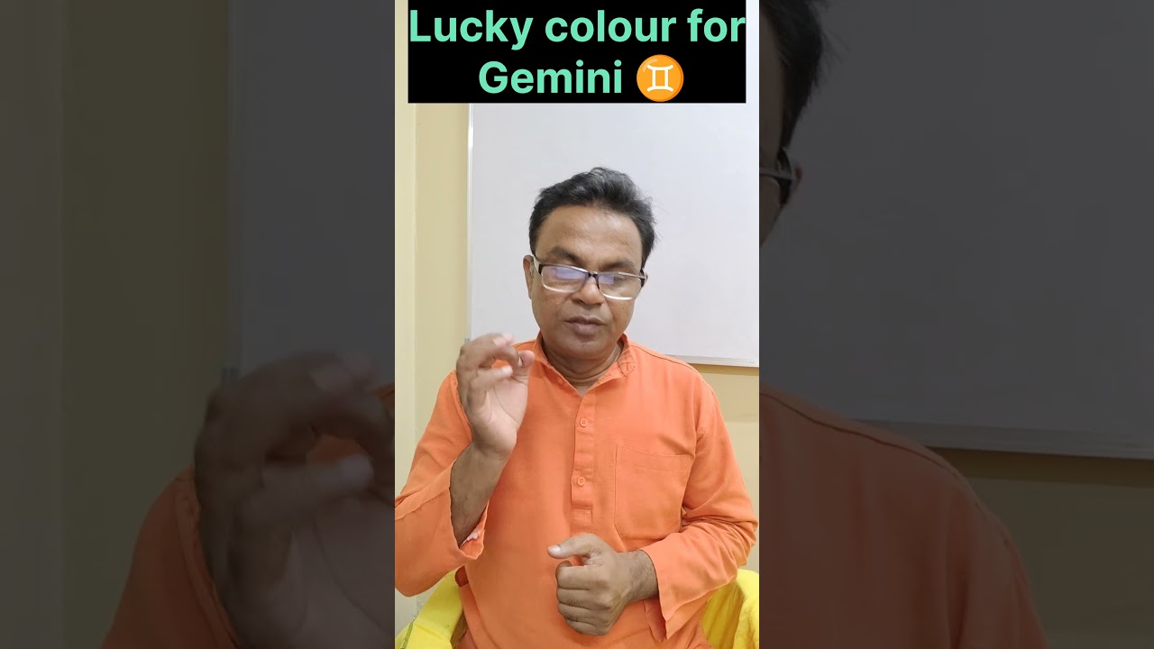 Lucky Color for Gemini Revealed | Ashok Astrologer&rsquo;s Secret Color Formula