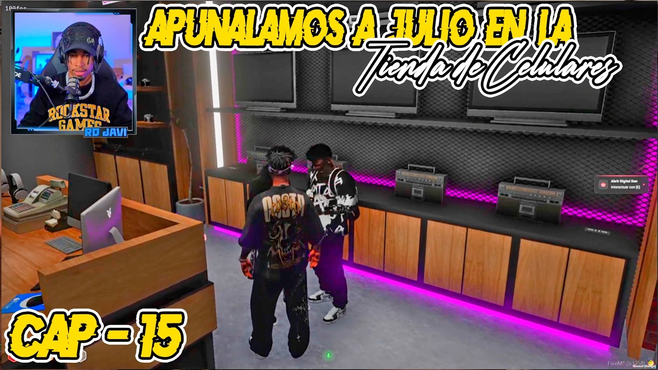 RDJavi: Apuñalamos a Julio en la Tienda de Celulares