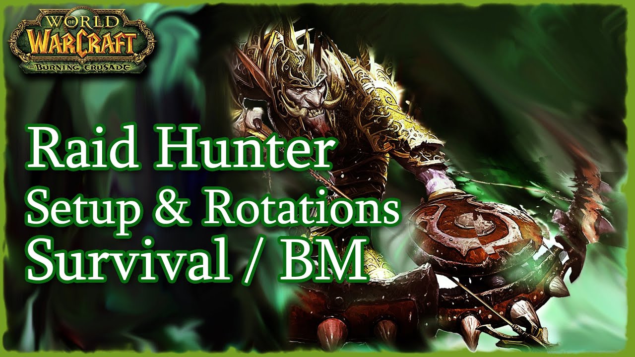 [WoW TBCC] Raid Hunter (BM/Survival) Setup and Rotations