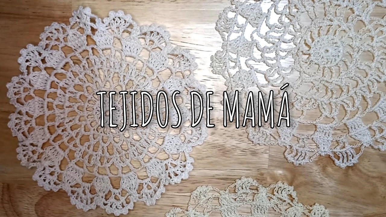 Tejido en crochet: Carpeta chica