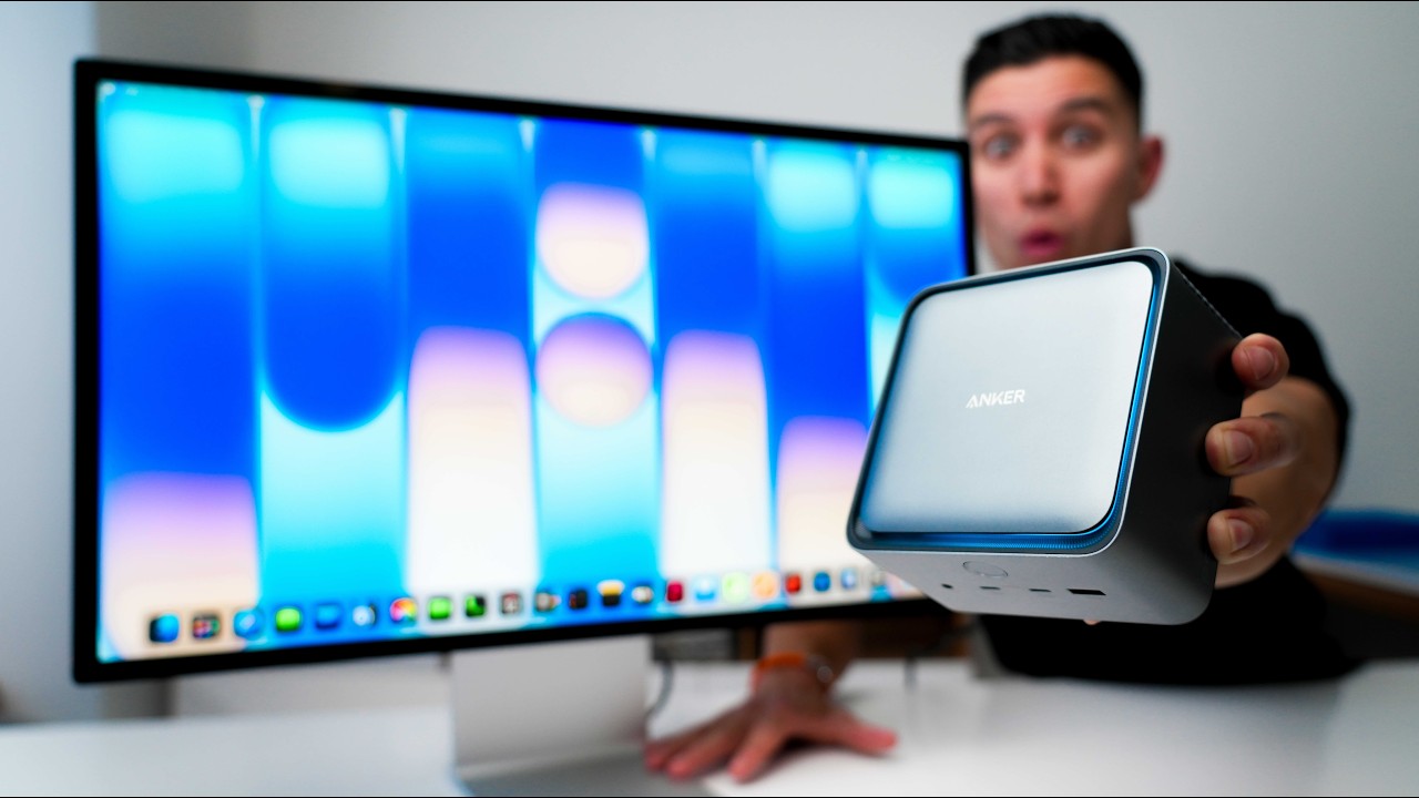Идеальное решение для вашего дисплея Mac &mdash; док-станция Anker Prime.