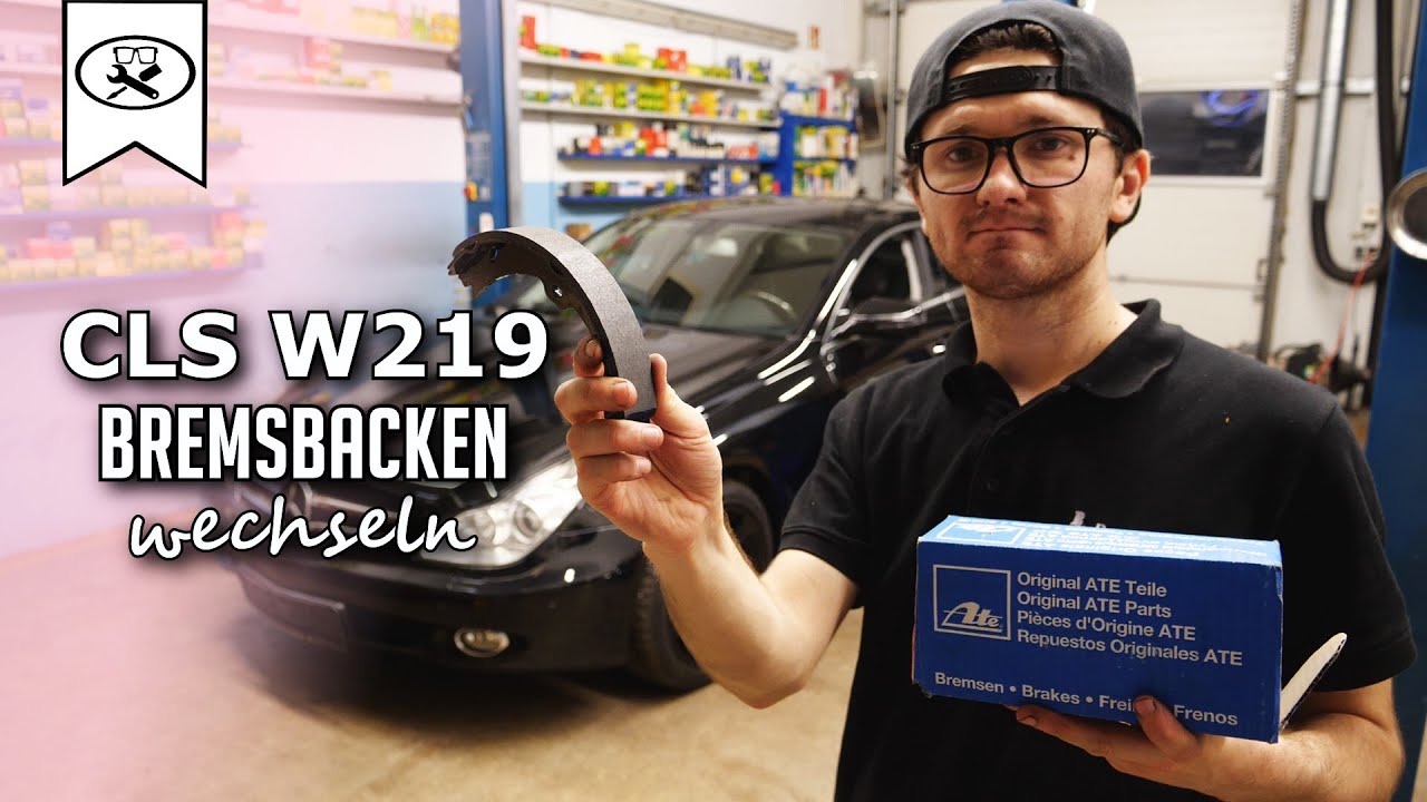 MB CLS W219 Bremsbacken Hinten wechseln | W219 Change rear brake shoes | VitjaWolf | Tutorial | HD |