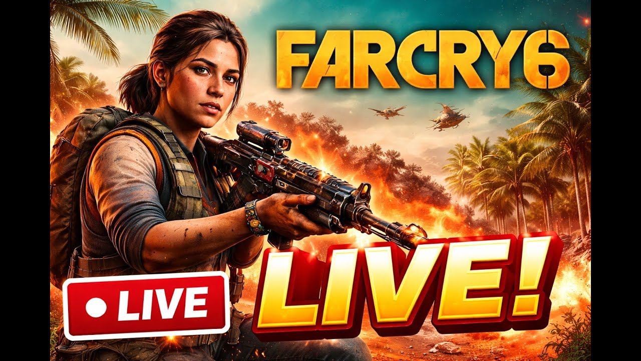 Part 42 || 🔴 Live - Far Cry 6 Gameplay🔥 || 4K Gameplay ||