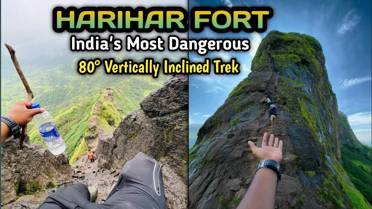 HARIHAR FORT | Most dangerous trek in india