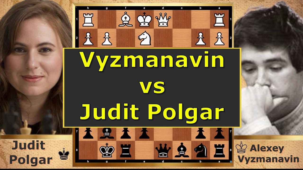JUDIT POLGAR vs ALEXEY VYZMANAVIN – King’s Indian Saemisch Strike ♟️🔥 #JuditPolgar #ChessLegends
