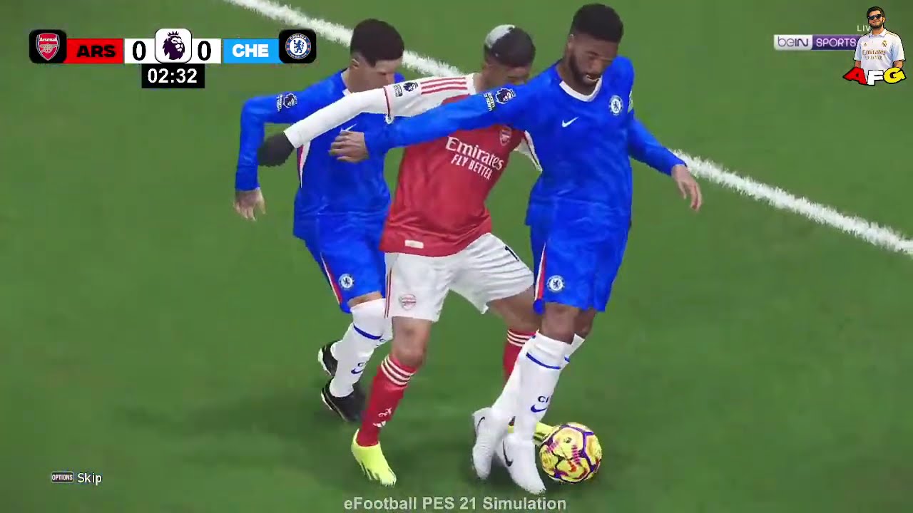 🔴LIVE : Arsenal vs Chelsea | Premier League 25/26 Match | eFootball PES 2021 Simulation