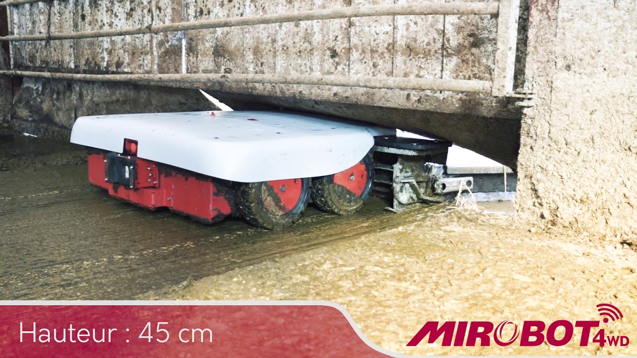 Robot de raclage MIROBOT 4WD