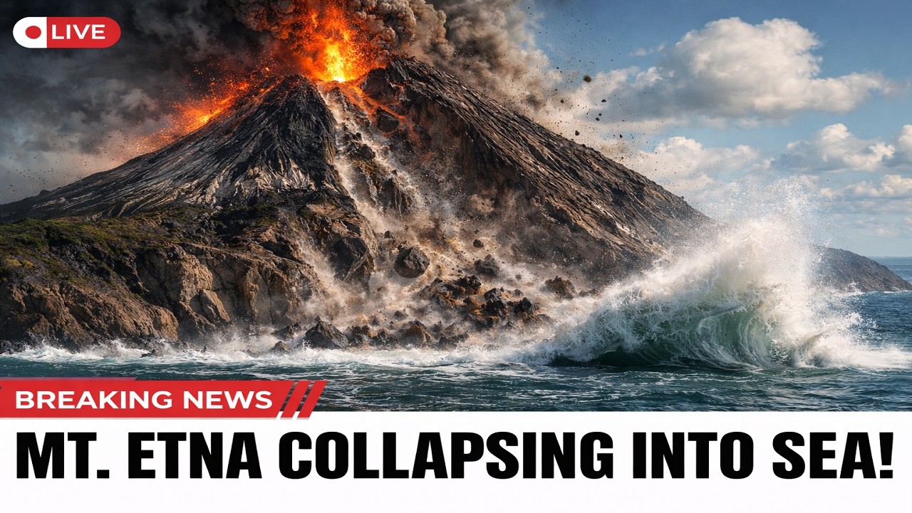 BREAKING: Mount Etna Sliding Into the Sea? Scientists Stunned by Shocking New Activity!