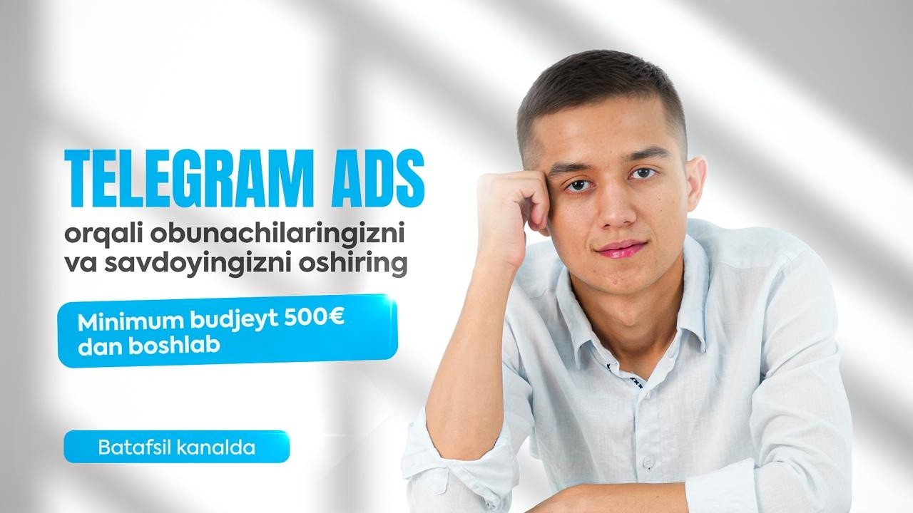 Telegram ads qanday ishlaydi?