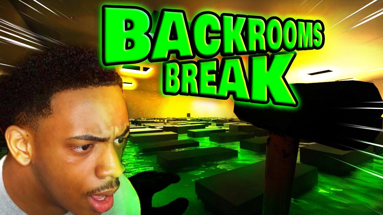 I BEAT THE BACKROOMS IN 7 MINUTES?!  - (Backroom Break Gameplay)