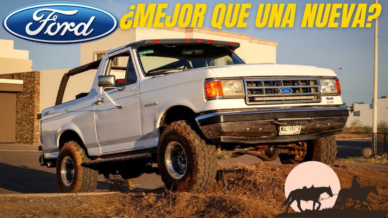 Ford Bronco 91 nada que ver con las nuevas 2023 | review en español