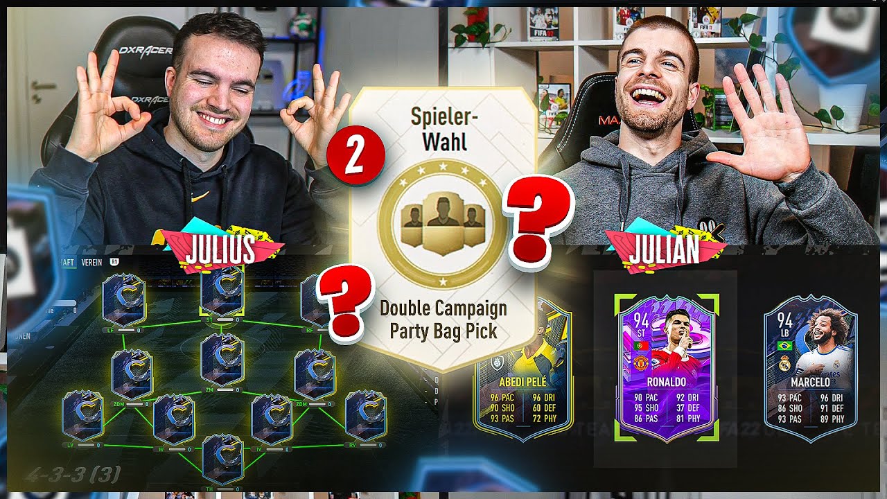 FIFA 22: STABIL! RANDOM 4x WUNDERTÜTE PLAYER PICK Squad Builder Battle! 🔥🤩🏆