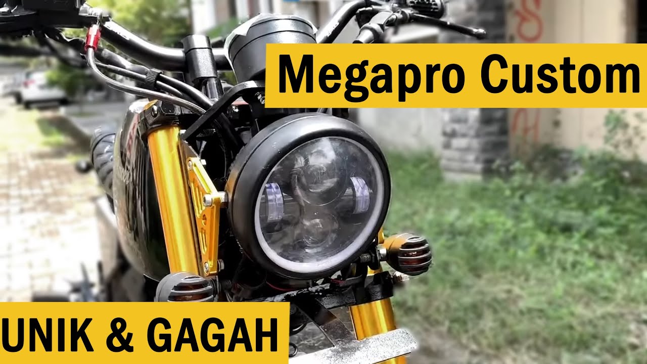 NEW MEGAPRO MONOSHOCK SETELAH DI CUSTOM