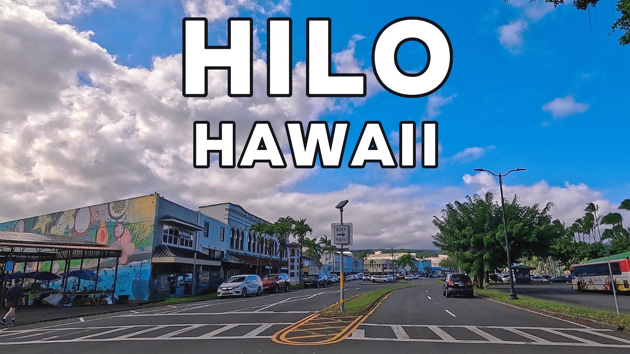 Driving Through Hilo, Hawaii | Scenic Island Drive in 4K UHD