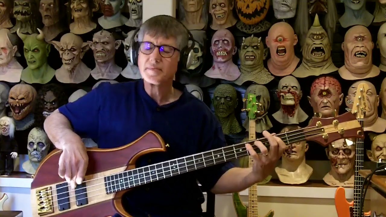 Island in the Sun Bass Cover