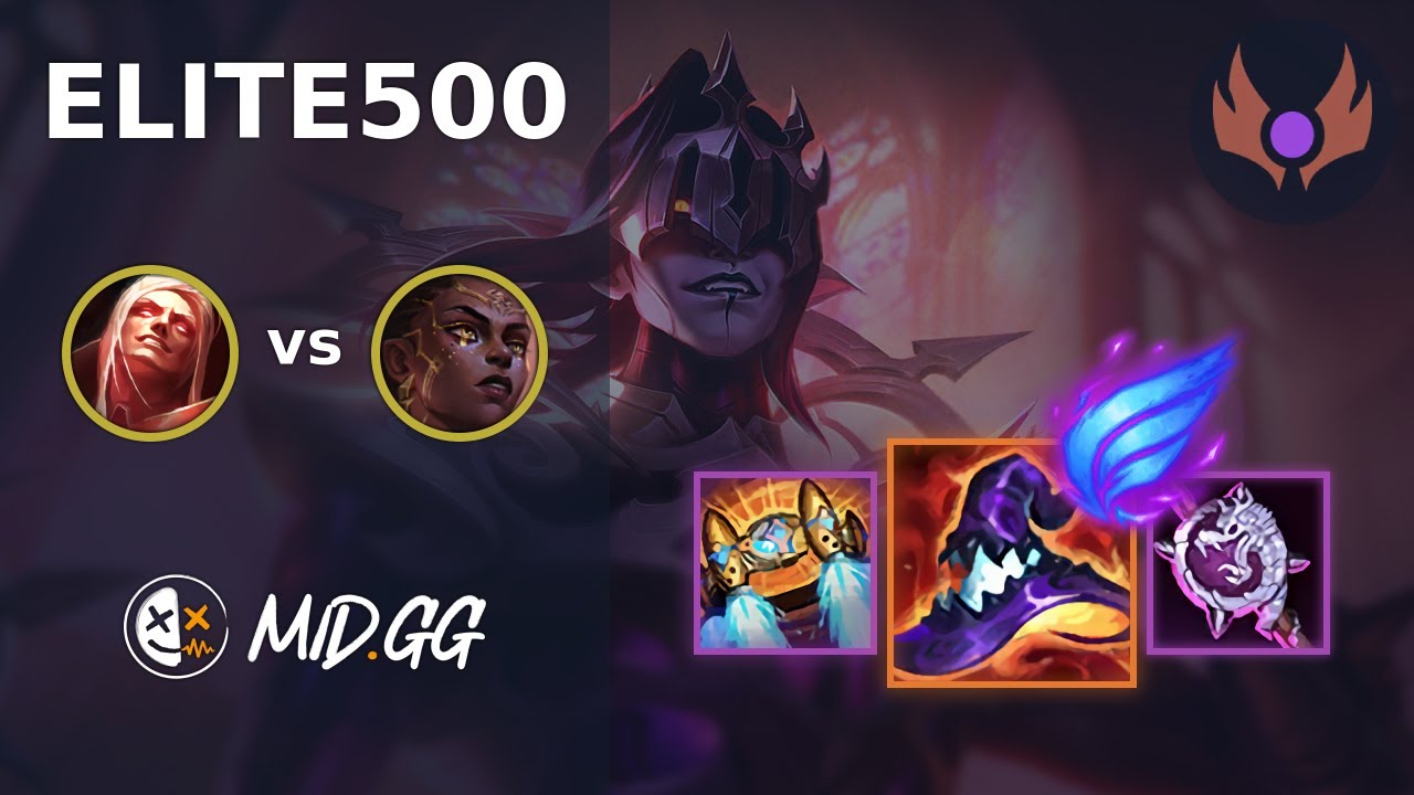 MID.GG: [ elite500 ] Vladimir MID vs Mel | EUW MASTER | LOL Season 2025
