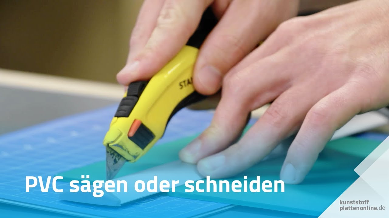 PVC s&auml;gen oder schneiden | Kunststoffplattenonline.de