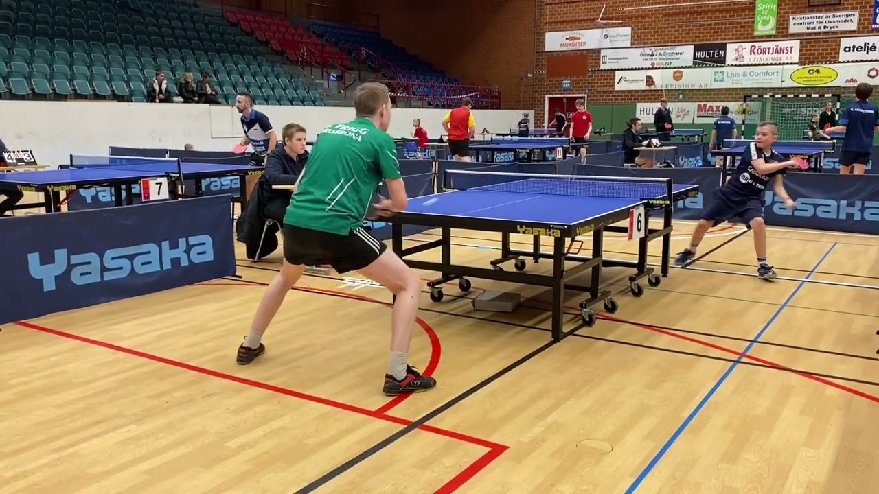 Zac vs Jacob Hansson herrsingel 4 final Vårpoolen 2023
