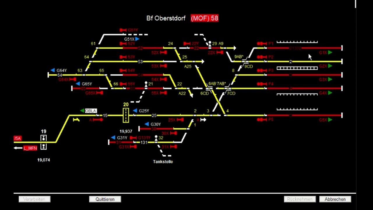ESTWsim - ESTW Immenstadt mit Anrufschranken (ESTWSim Allgäu Süd)