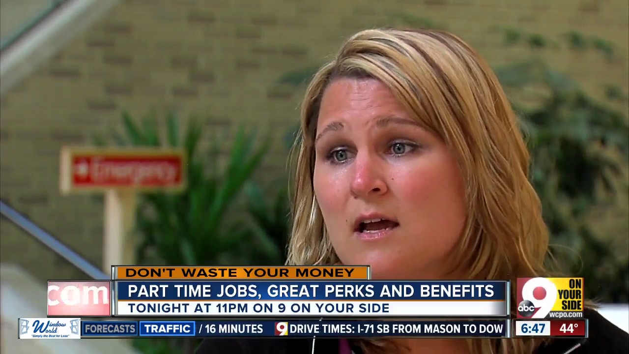 Part-time jobs with great perks and benefits