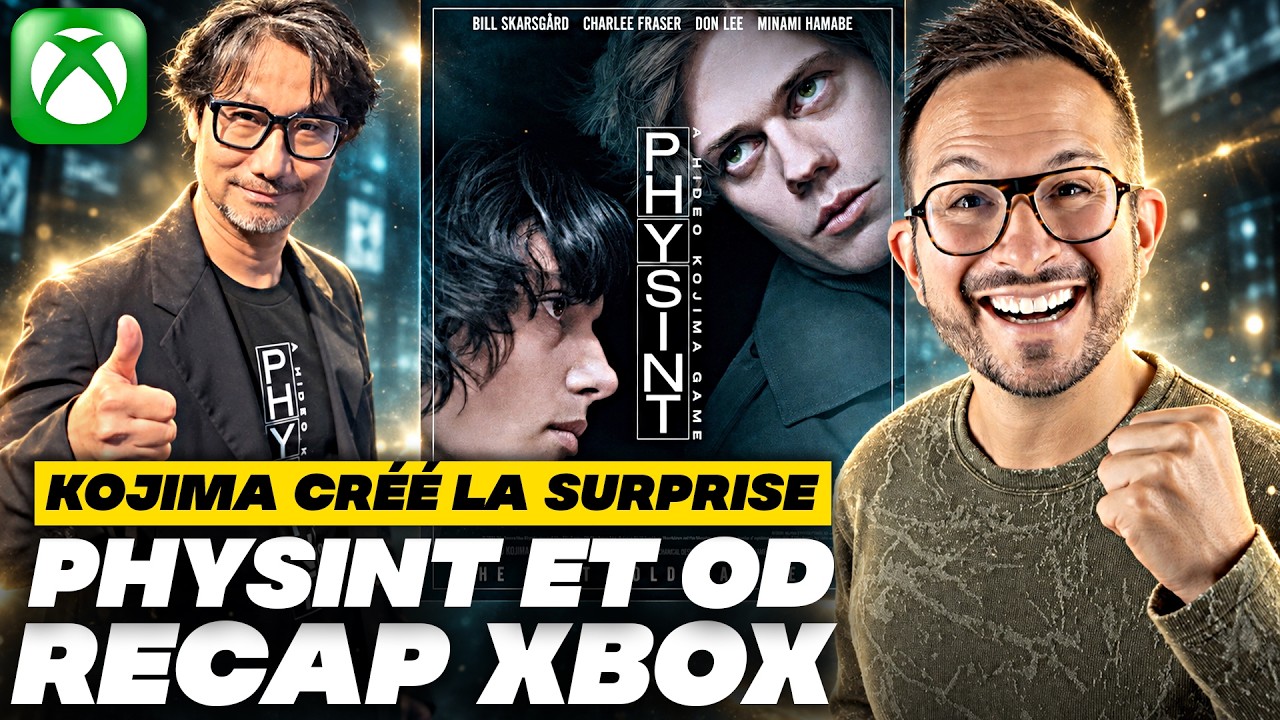 XBOX : Hideo Kojima cr&eacute;&eacute; la SURPRISE ⚠️ PHYSINT, OD et les jeux &agrave; retenir de la Conf&eacute;rence TGS 2026