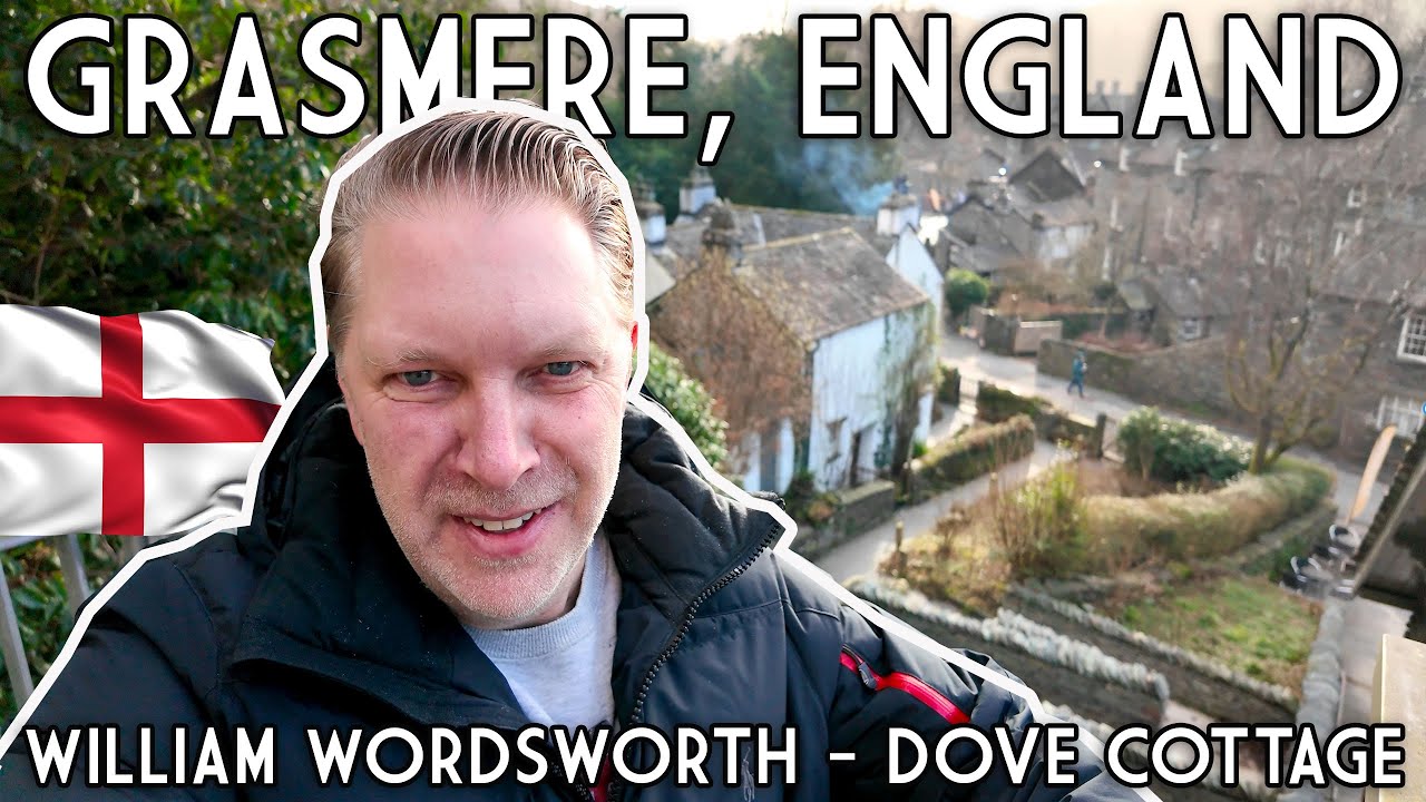 Tour Dove Cottage, home of William Wordsworth - English poet, in Grasmere, English Lake District, UK