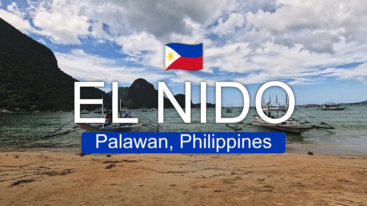 [4K] Walking in El Nido Town 🇵🇭 | Palawan, Philippines | GoPro Hero 12 | Island Street Walk