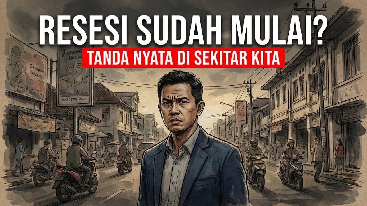 APA TANDA AWAL RESESI 2026 YANG SERING DIABAIKAN ORANG INDONESIA?