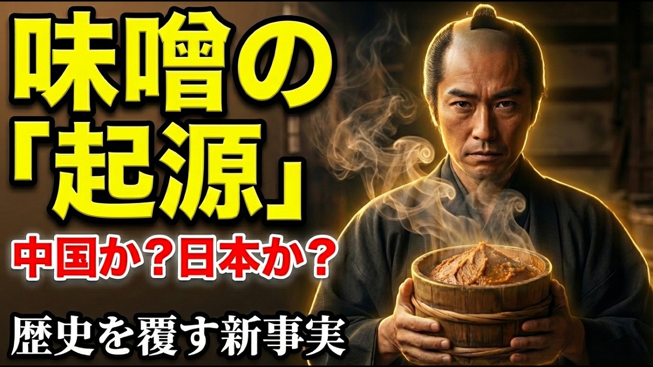 味噌が中国から来たのか日本から来たのかについての興味深い議論【眠るために聴く歴史 || 日本の歴史】