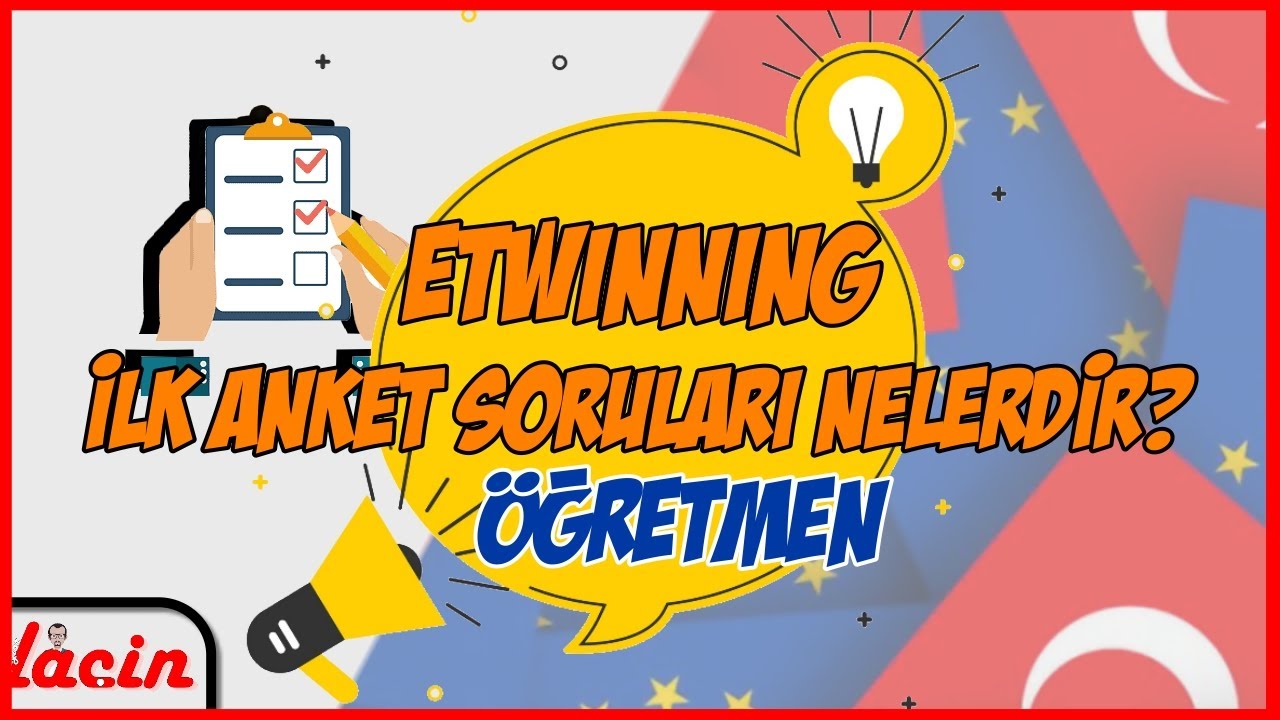 eTwinning Öğretmen İlk Anket Soruları/Teacher First Poll