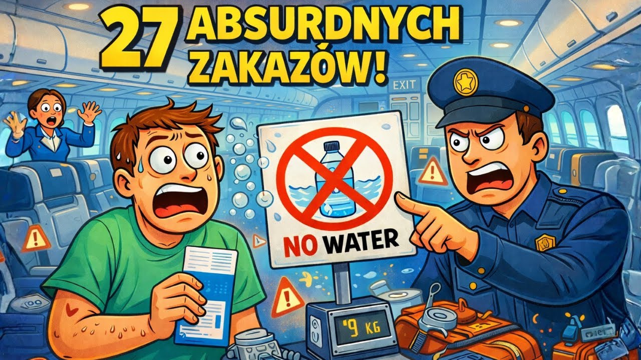 27 Najgłupszych zasad linii lotniczych, które nie mają żadnego sensu