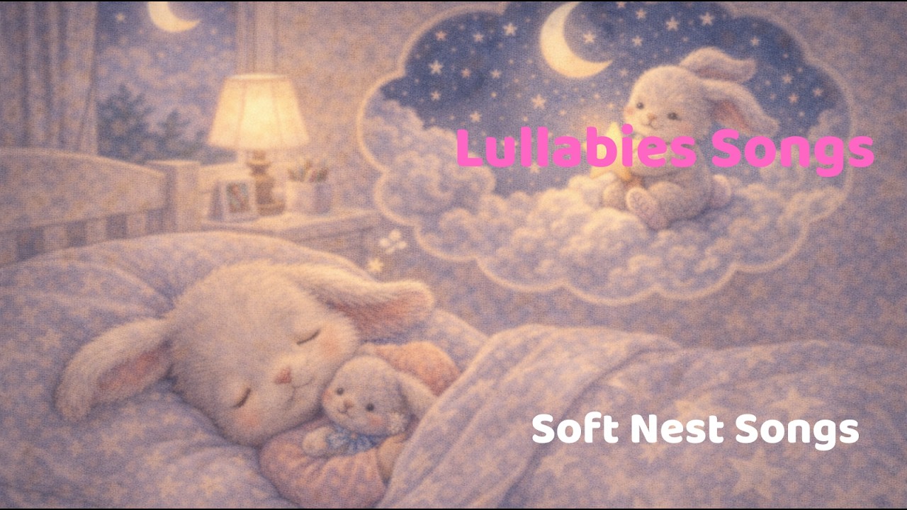 Little Bunny Dream Song🌙 Lullabies Songs for Children | Soft Nest