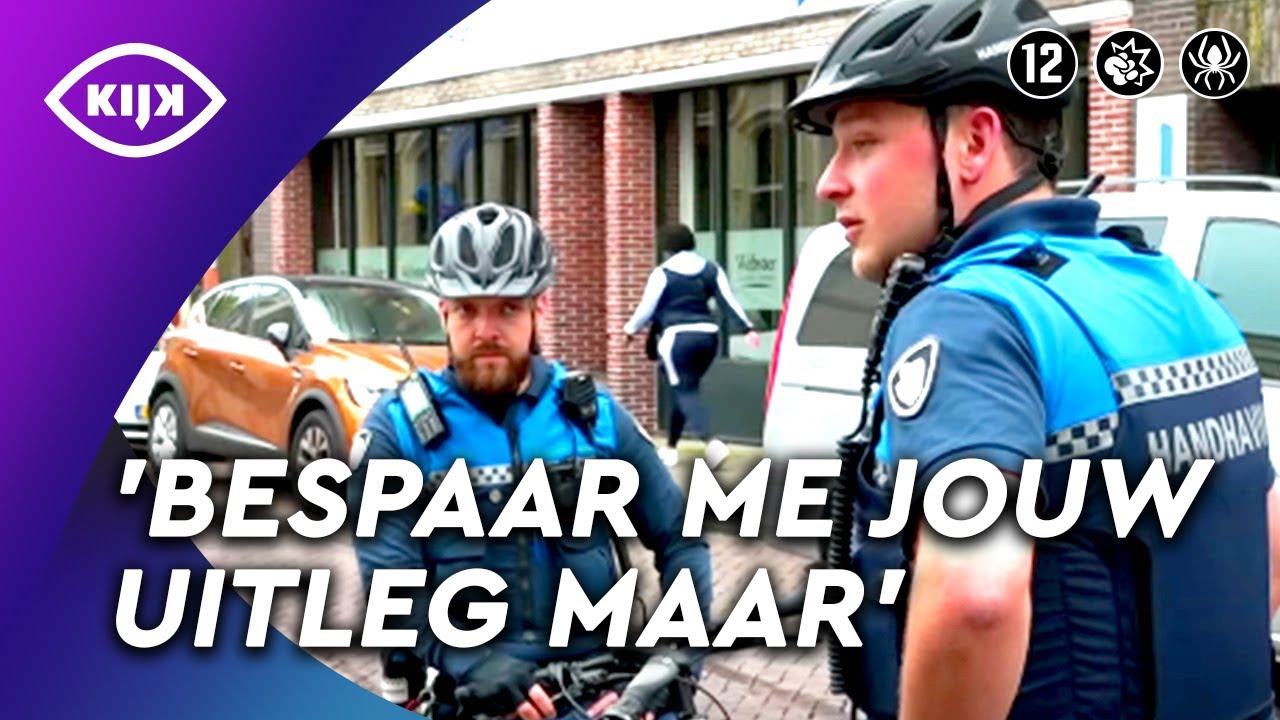 Handhaver wekt IRRITATIE op tijdens werkzaamheden | Overtreders | KIJK Misdaad