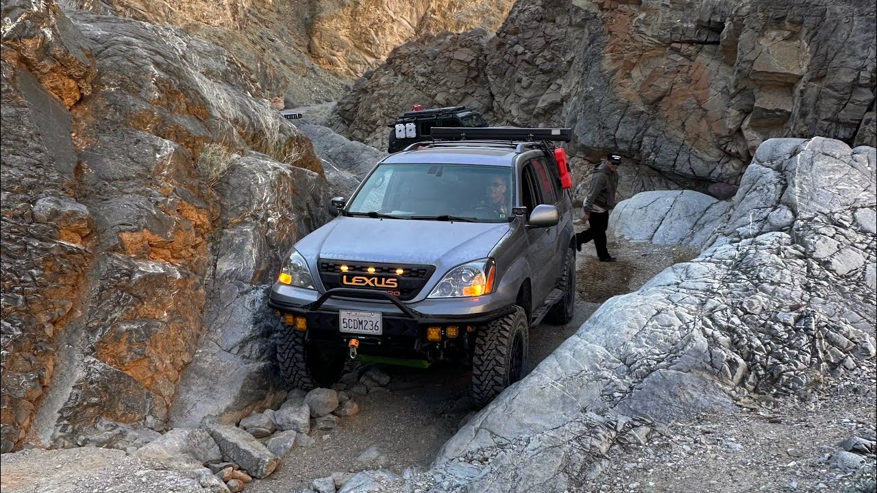 GX470 on 34s in Death Valley Eureka Dunes, Steel Pass, Hot Springs