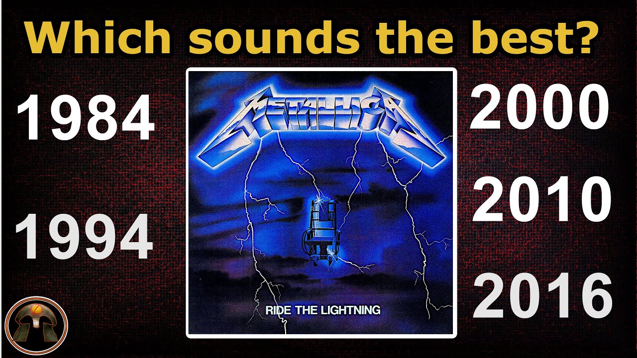 METALLICA (original vs. remasters) Ride The Lightning  メタリカのライド・ザ・ライトニング + Judas Priest request!!