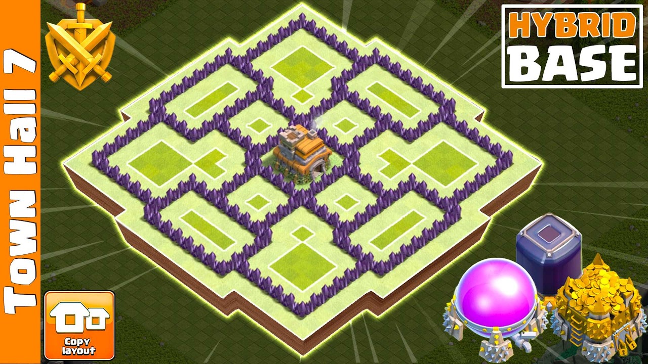 TH7 Base That SHUTS DOWN Every Attack!