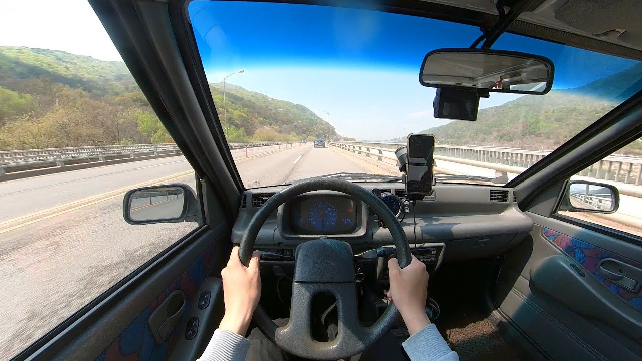 경차 티코 1인칭 시점 운전 / 1998 DAEWOO TICO POV drive [SUZUKI ALTO CL11]