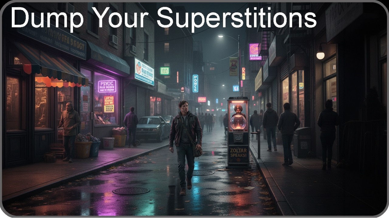 Dump Your Superstitions