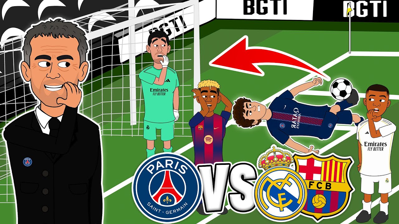 Real Madrid y el Barça contra el Paris Saint-Germain [Episodio 3]
