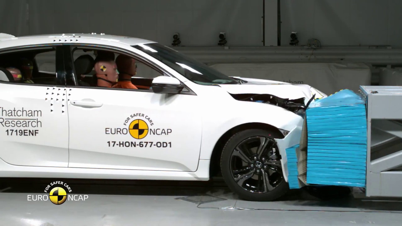 Honda Civic - Crash Tests 2017 | AutoMotoTV
