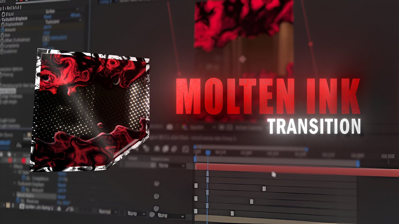NEXT LEVEL Molten Ink Transition | After Effects Tutorial