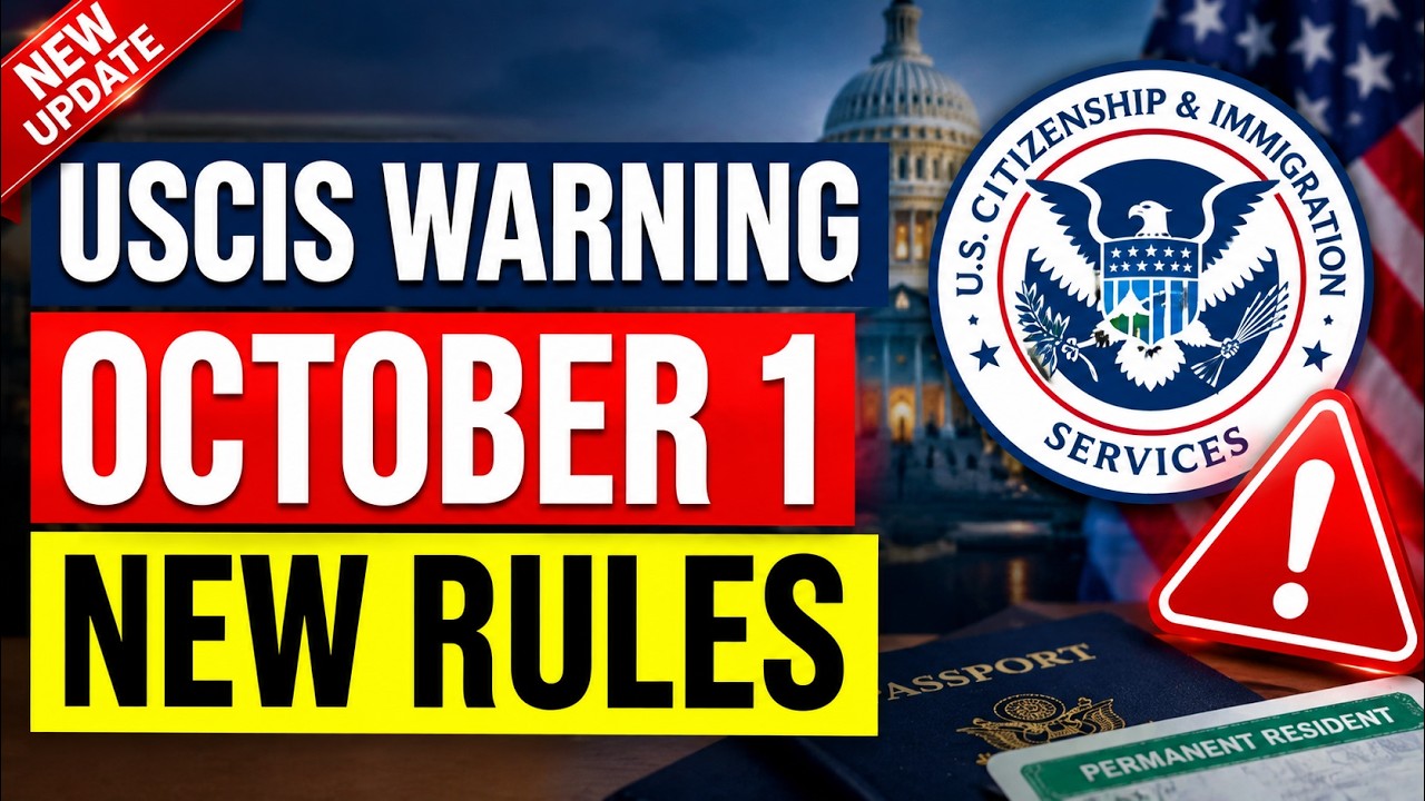 US Immigration Update 2026: USCIS Scam Warning & New Social Media Rules From October 1