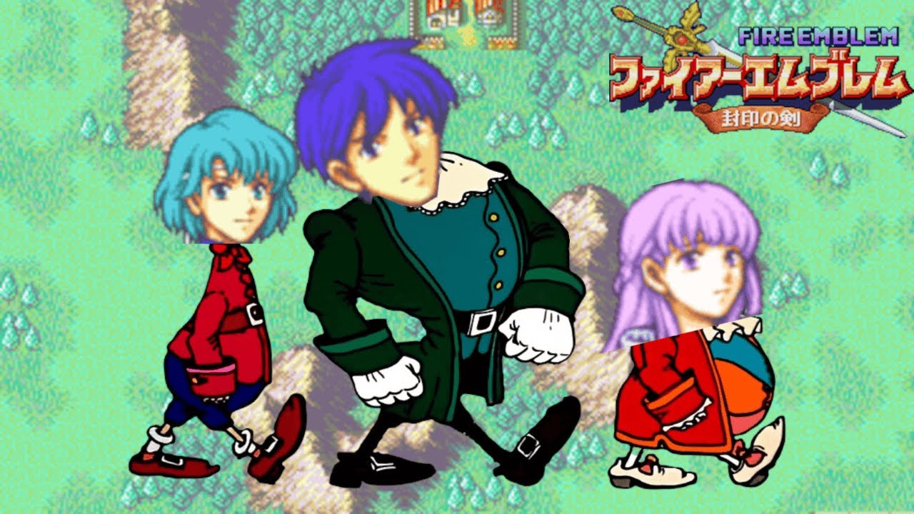 Fire Emblem Binding Blade - Chapter 21 [Hard Mode, Bad Units, 9 Turns]