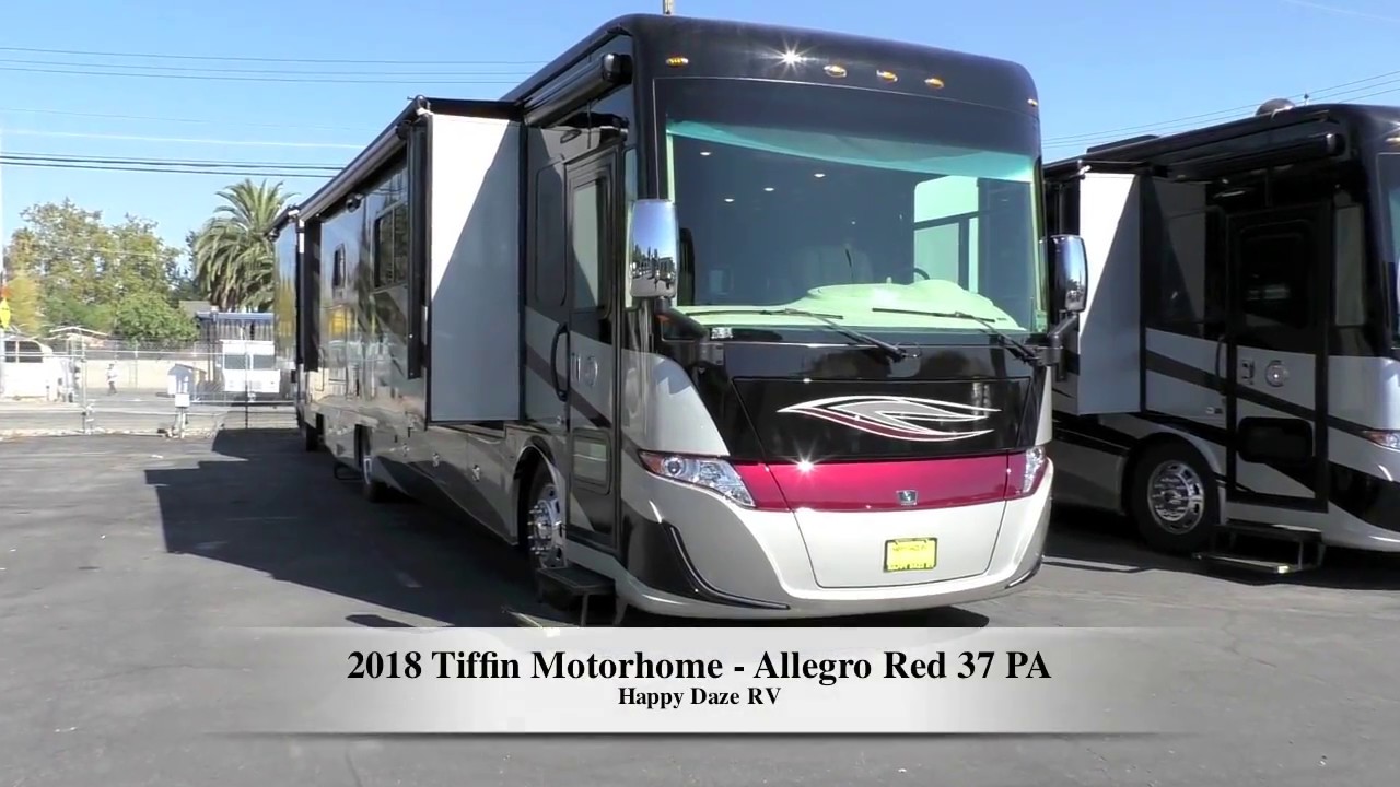 2018 Tiffin Motorhome Allegro Red 37PA