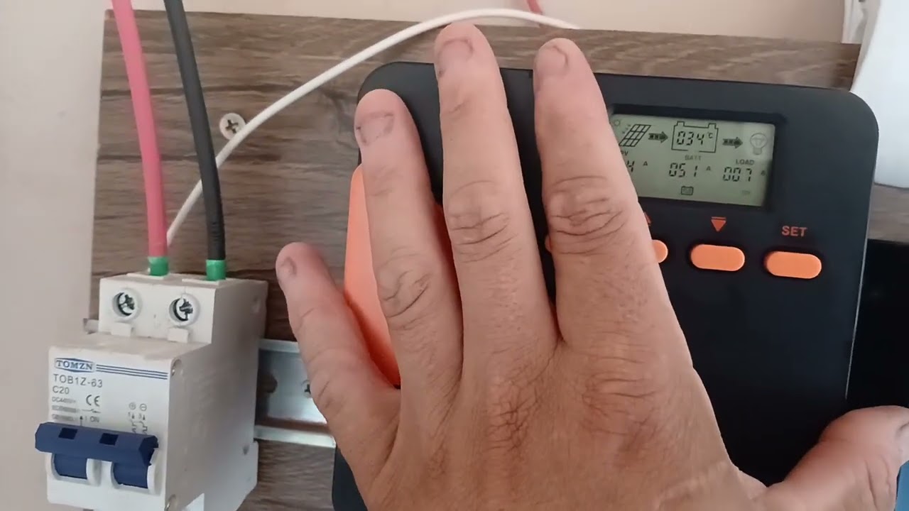 aproveitando a saída load do controlador mppt