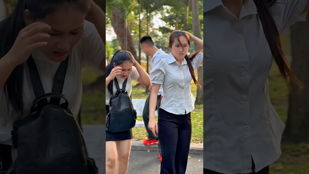 The Strong Schoolgirl Refused to Give Up #action #reaction #hero #martialarts
