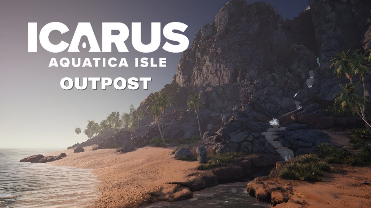 I Turned Aquatica Isle into a Resort | Icarus Mods + Tiki Hut Build
