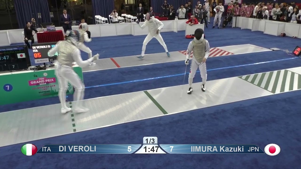 2024 145 T64 29 M F Individual Shanghai CHN GP 7 IIMURA JPN vs DI VEROLI ITA