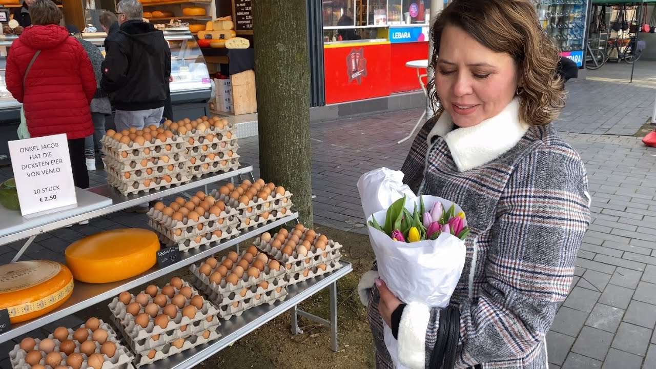 Голландский рынок: свежие продукты, сыр, цветы!
