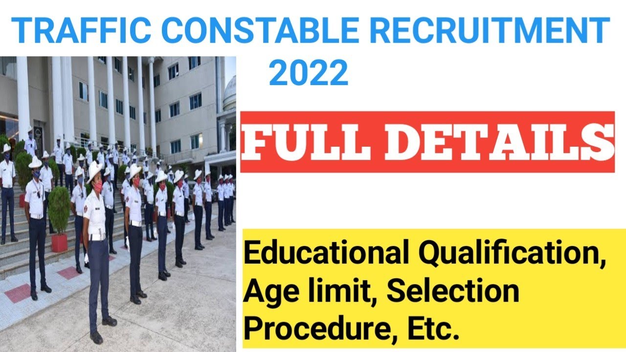 ODISHA TRAFFIC POLICE CONSTABLE RECRUITMENT 2022 FULL DETAILS BY ODISHA JOB NEWS